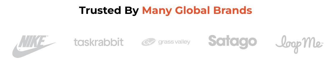 Trusted by many brands